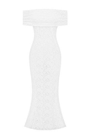 Stephanie Maxi Dress - Ivory Ryvelle