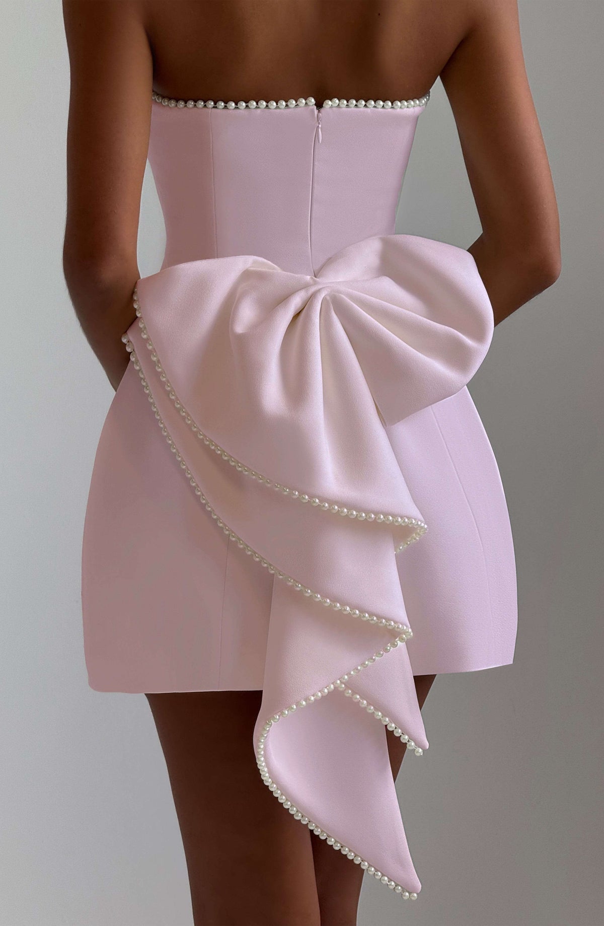 Suni Mini Dress - Blush Ryvelle