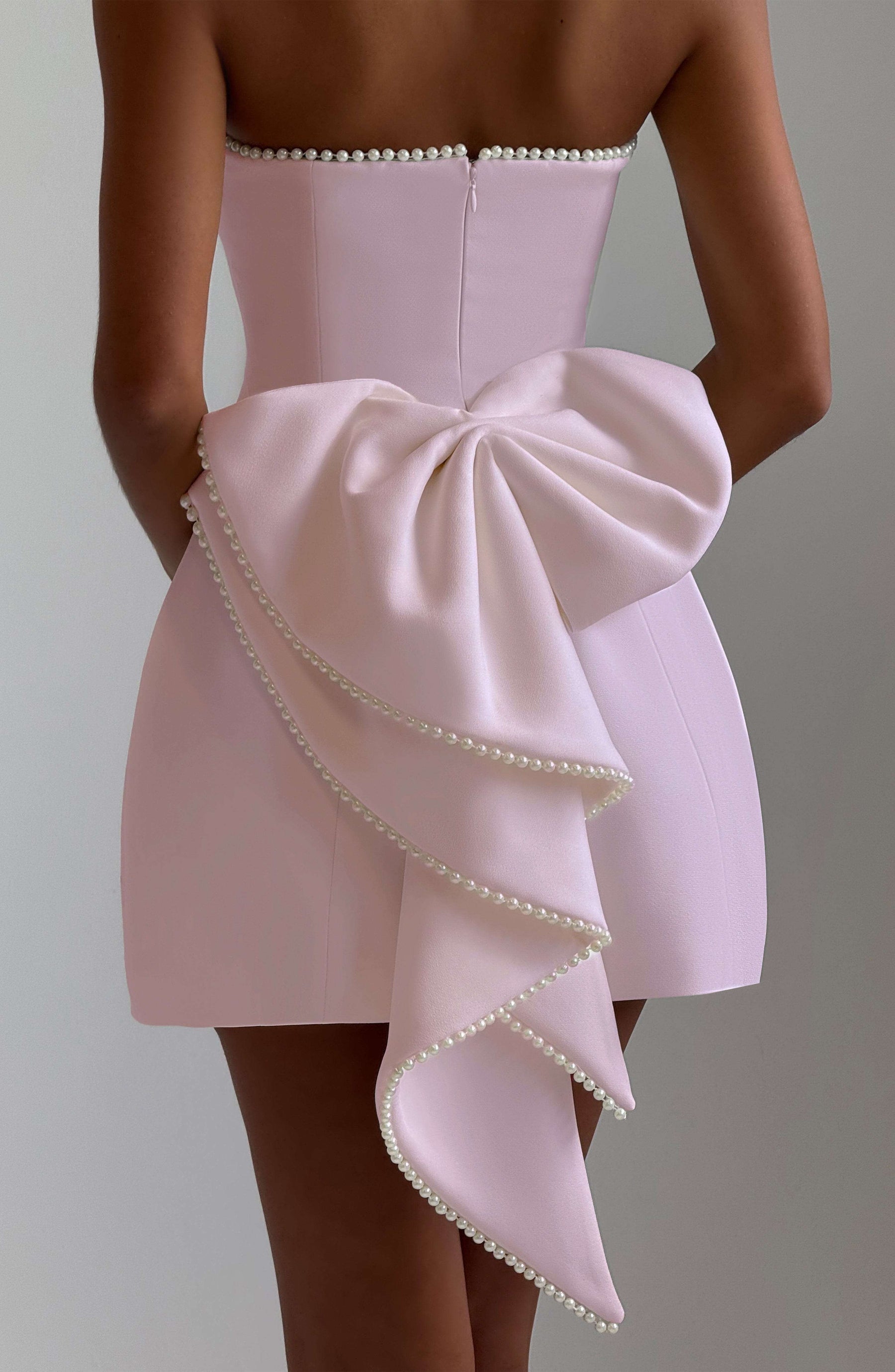 Suni Mini Dress - Blush Ryvelle