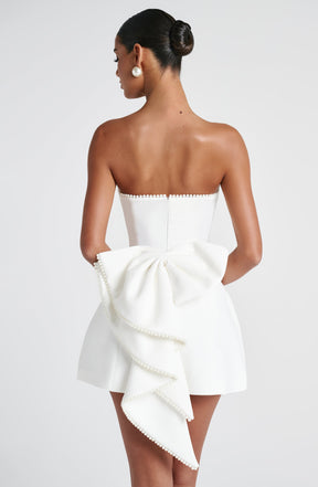 Suni Mini Dress - Ivory Ryvelle