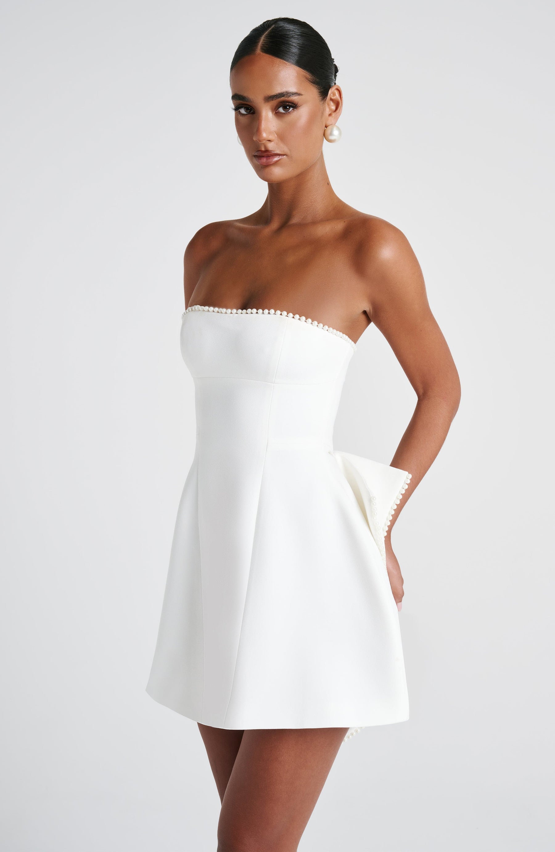 Suni Mini Dress - Ivory Ryvelle