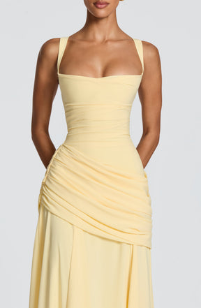 Sura Maxi Dress - Lemon Ryvelle