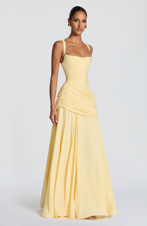 Sura Maxi Dress - Lemon Ryvelle