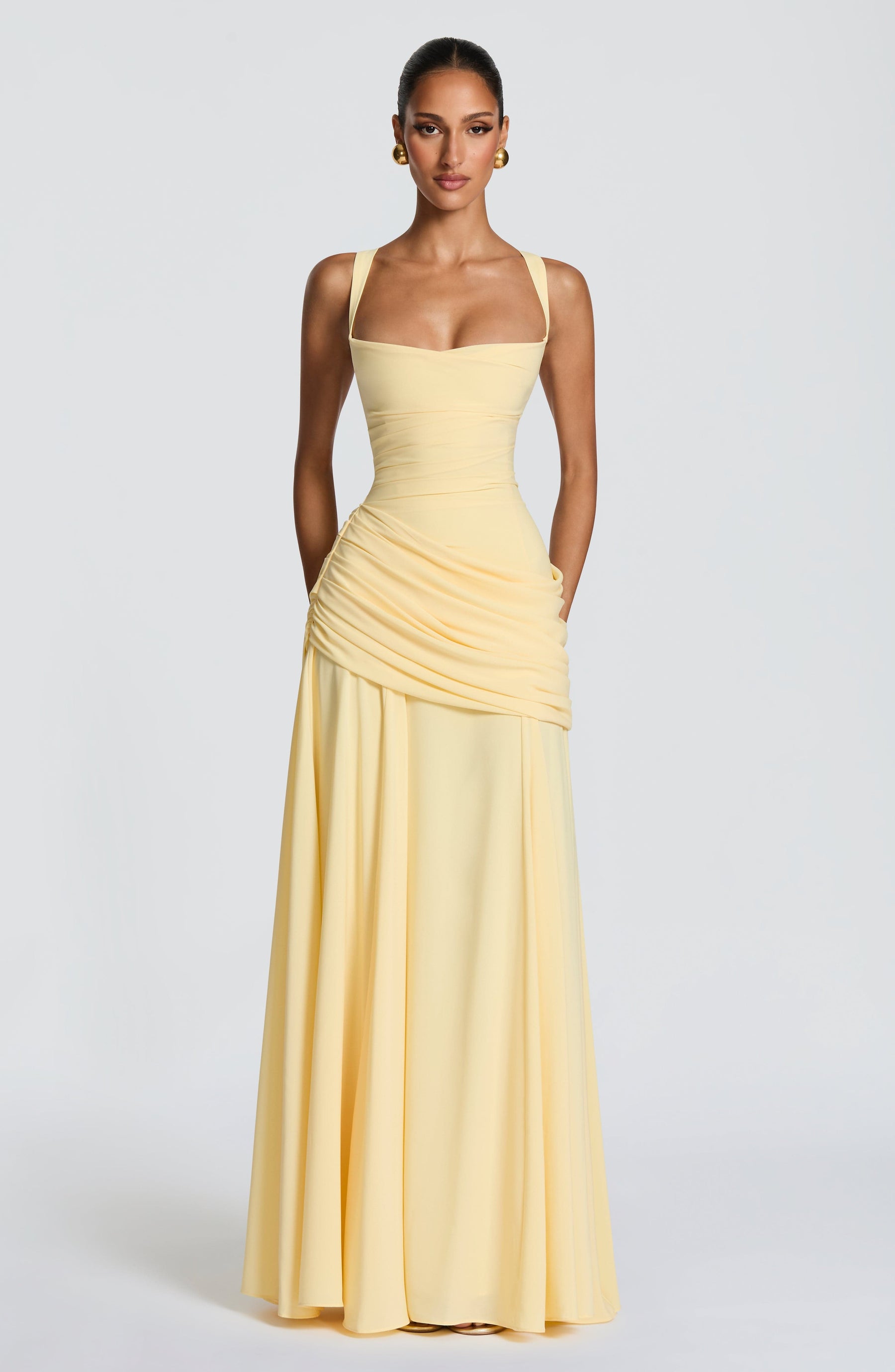 Sura Maxi Dress - Lemon Ryvelle