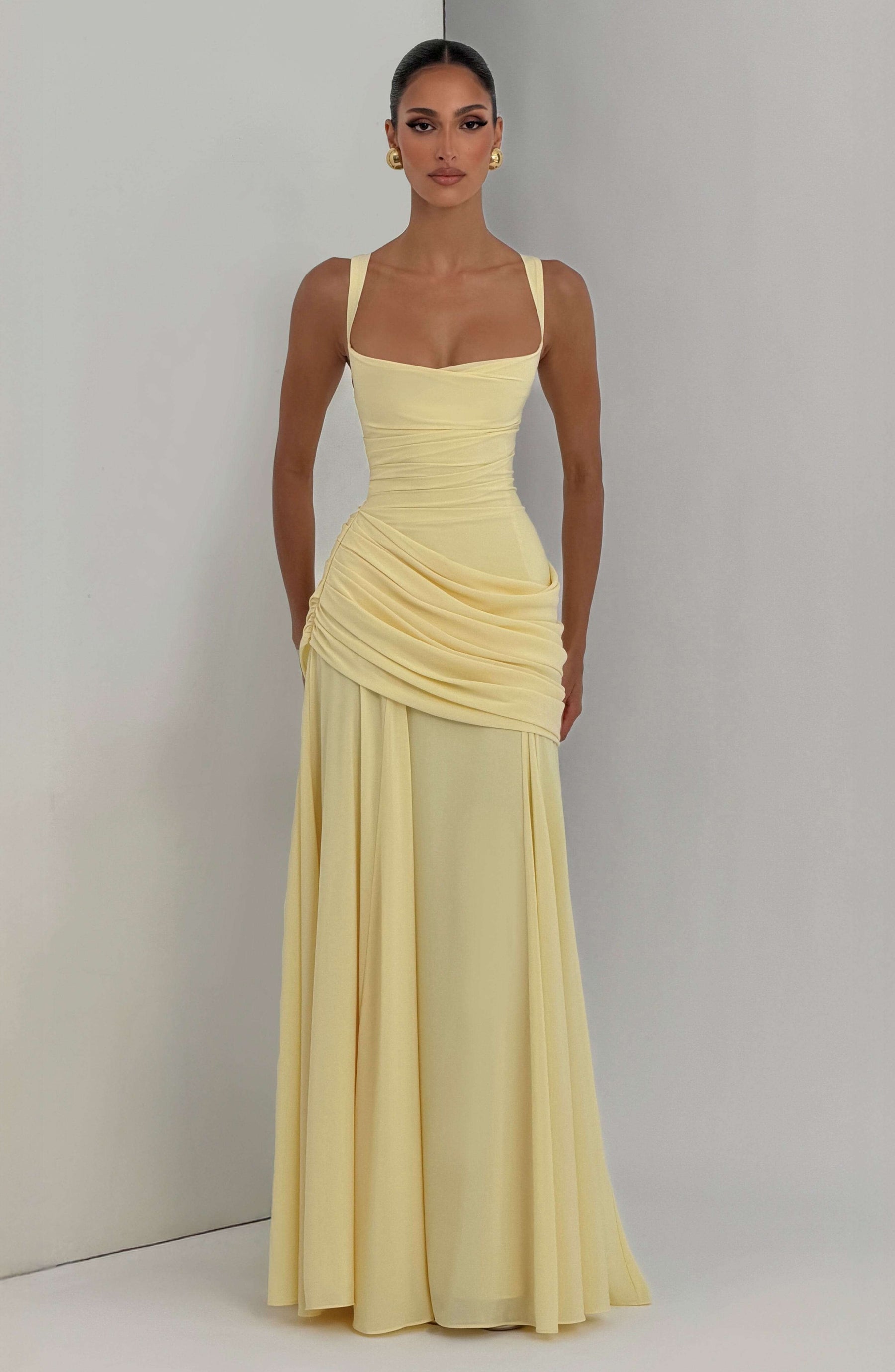 Sura Maxi Dress - Lemon Ryvelle
