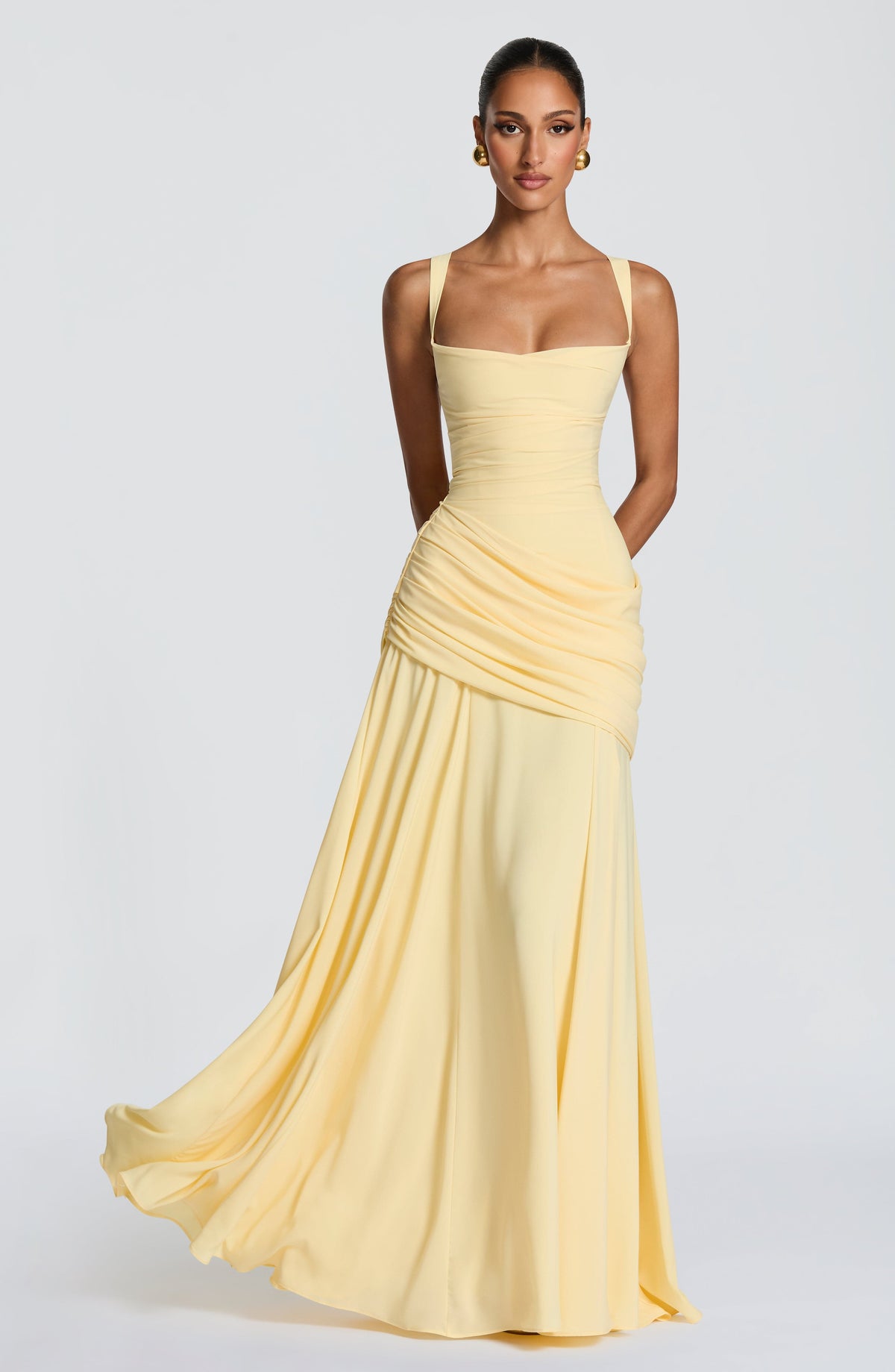 Sura Maxi Dress - Lemon Ryvelle
