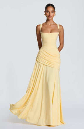 Sura Maxi Dress - Lemon Ryvelle