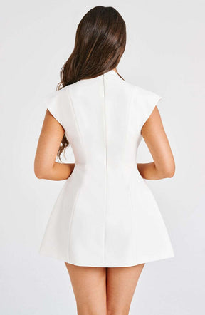 Suri Mini Dress - Ivory Ryvelle