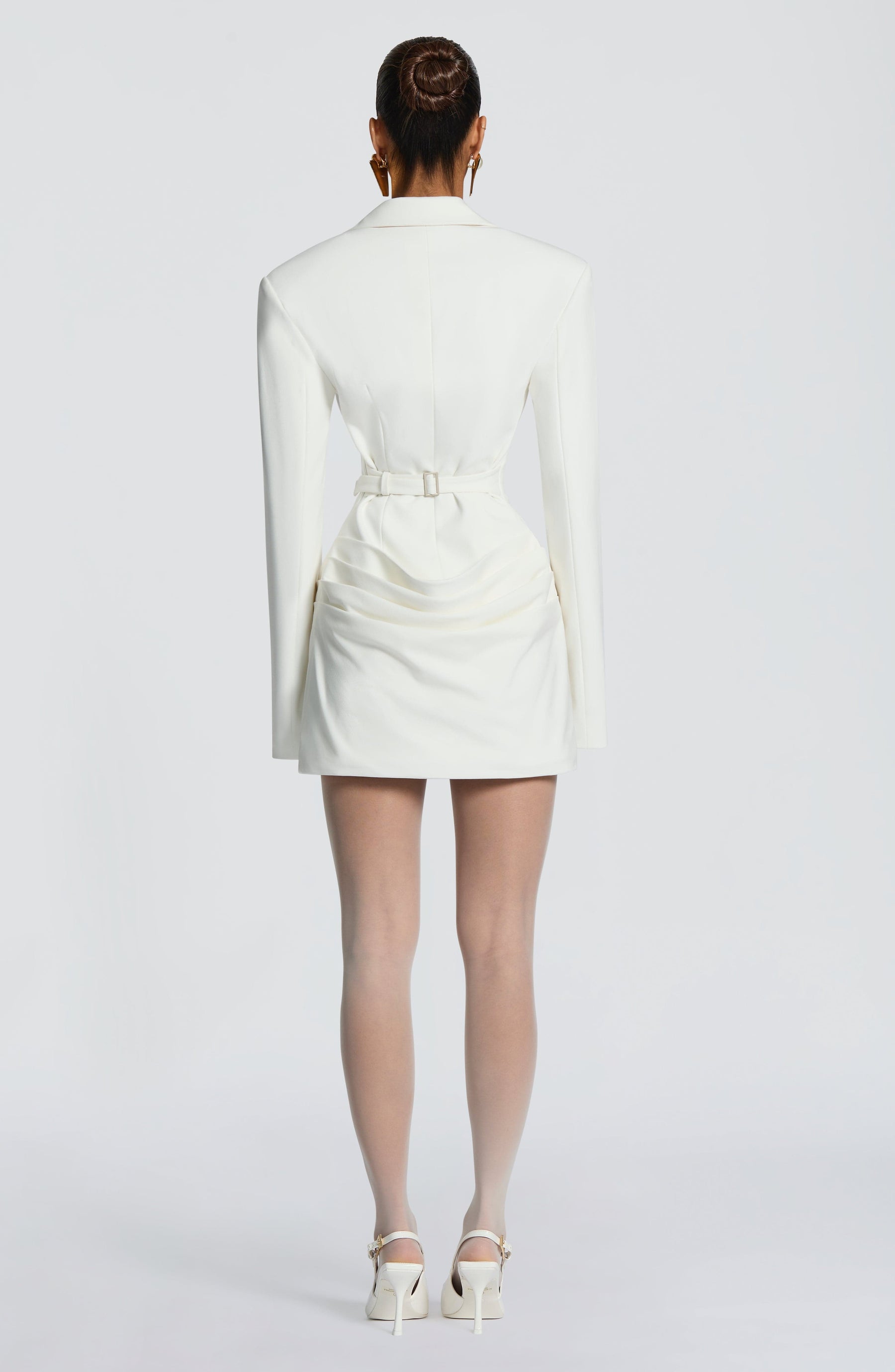 Susie Mini Dress - Ivory Ryvelle