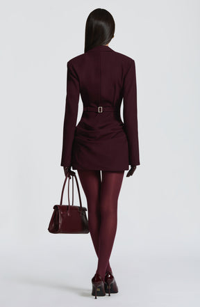 Susie Mini Dress - Plum Ryvelle