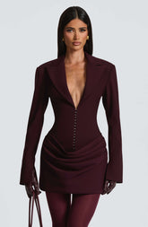 Susie Mini Dress - Plum Ryvelle