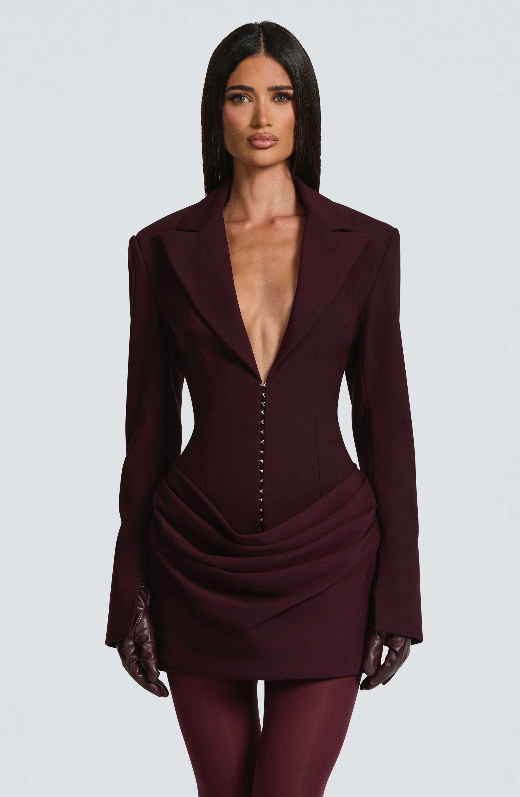 Susie Mini Dress - Plum Ryvelle