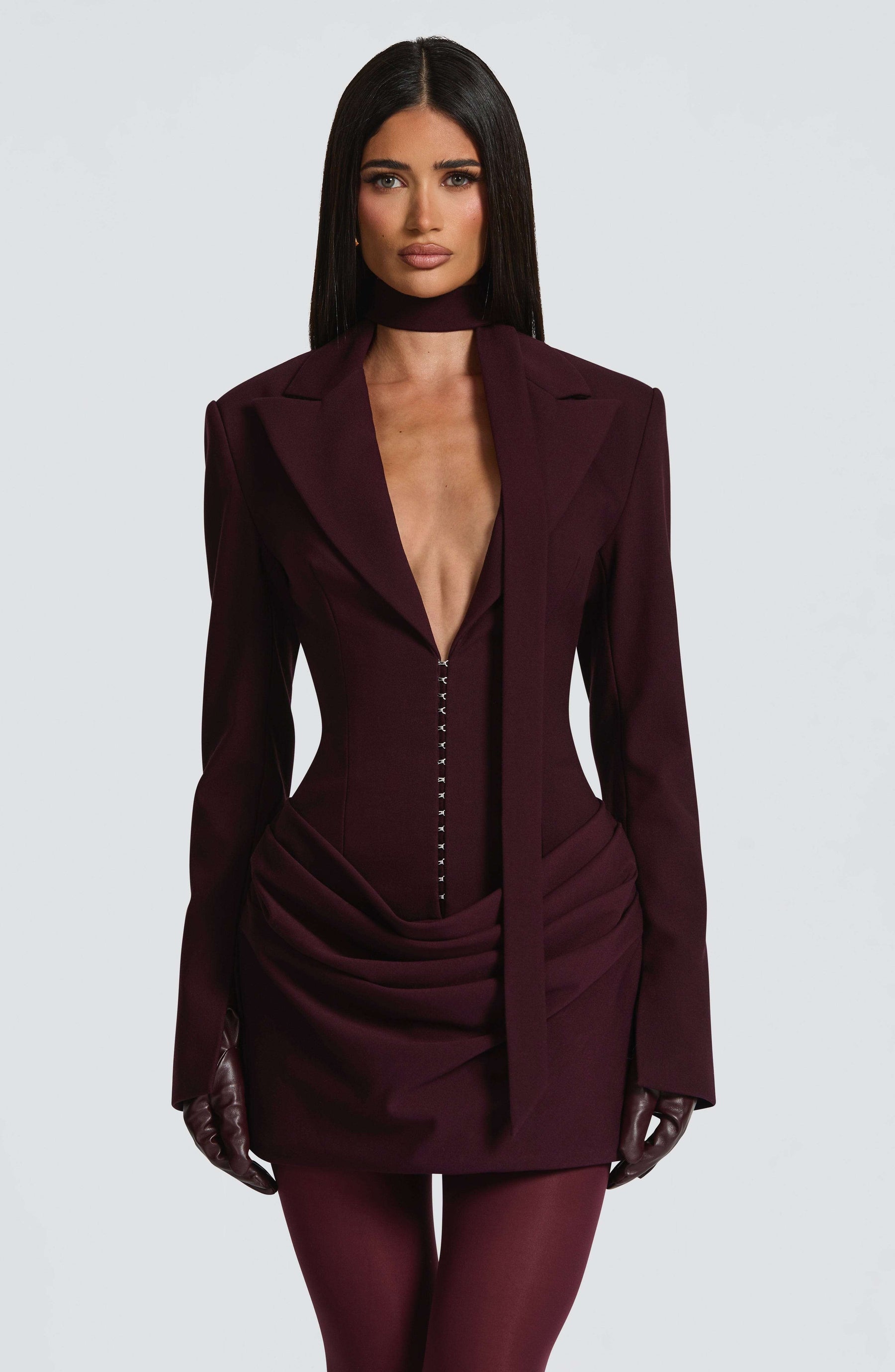 Susie Mini Dress - Plum Ryvelle
