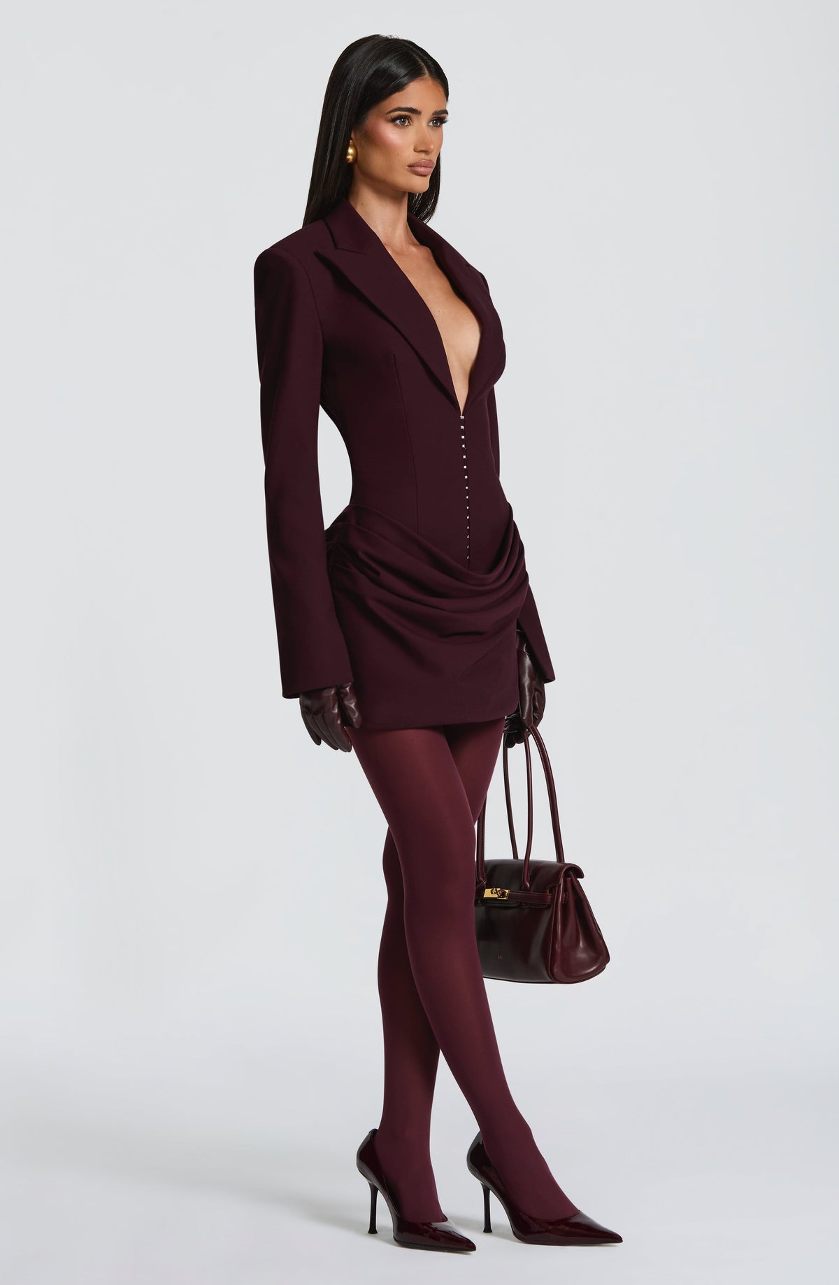 Susie Mini Dress - Plum Ryvelle