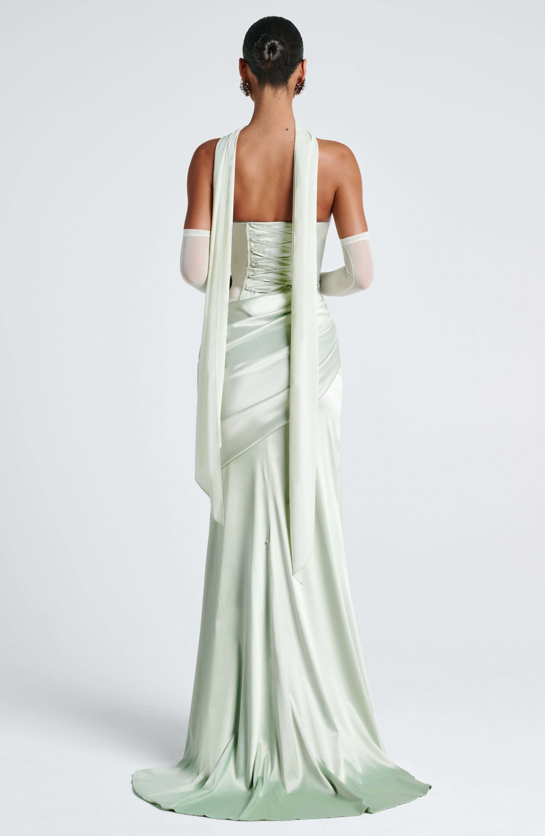Sybil Scarf - Mint Ryvelle