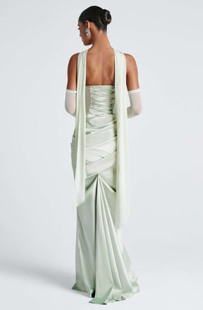 Sybil Scarf - Mint Ryvelle