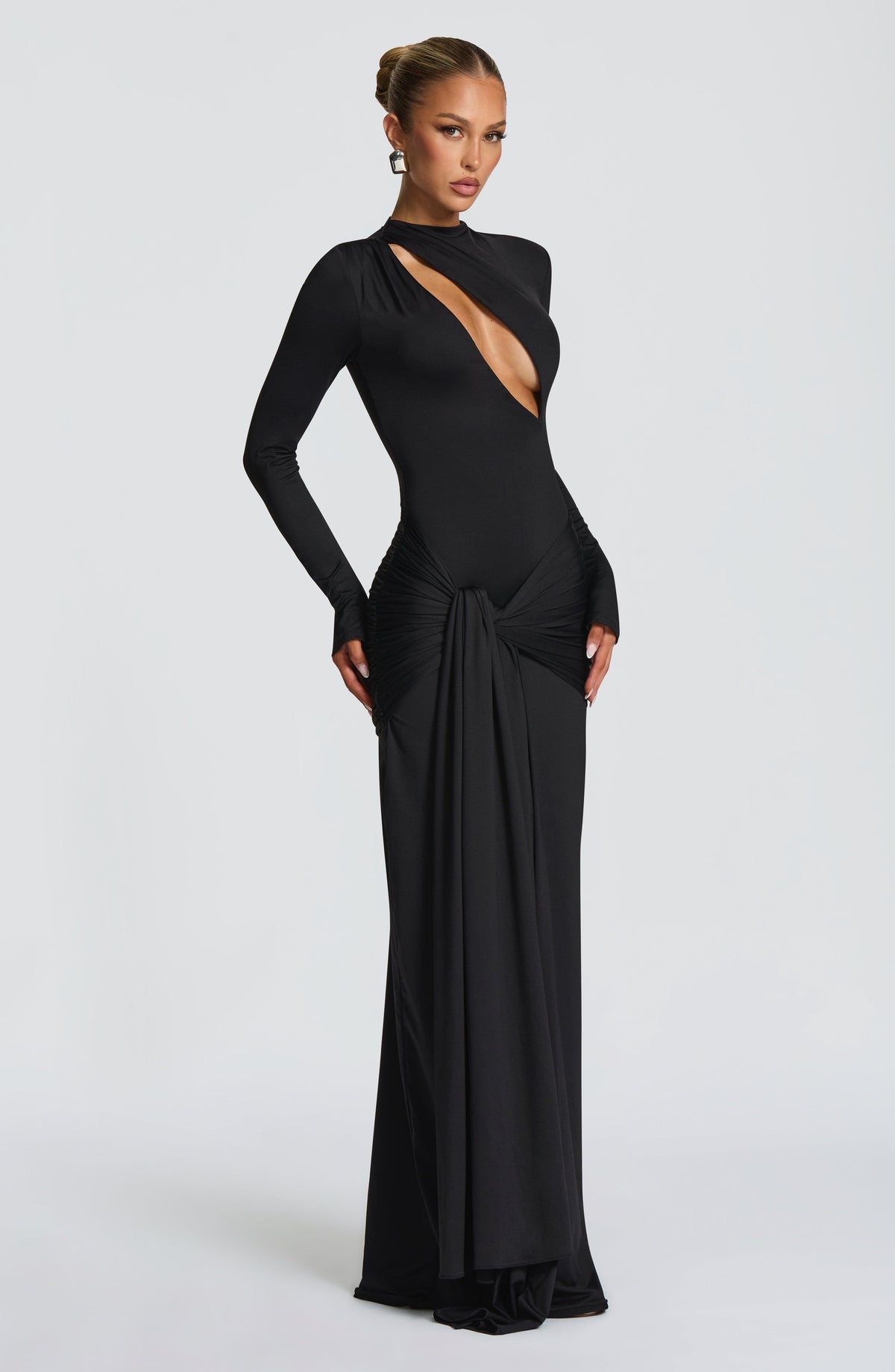 Tahnee Maxi Dress - Black Ryvelle
