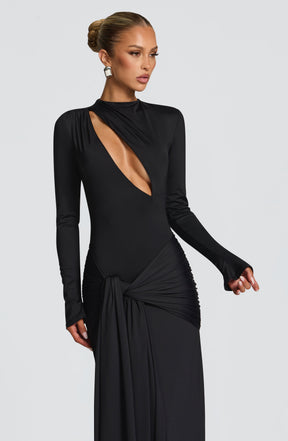 Tahnee Maxi Dress - Black Ryvelle