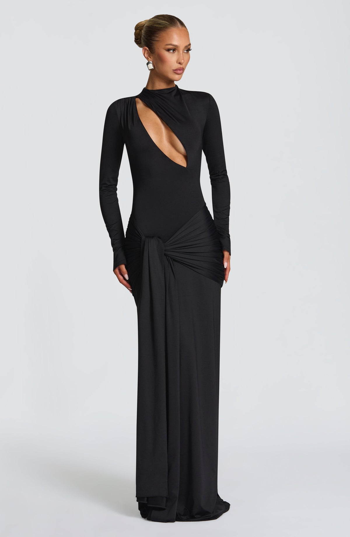 Tahnee Maxi Dress - Black Ryvelle