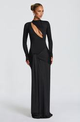 Tahnee Maxi Dress - Black Ryvelle