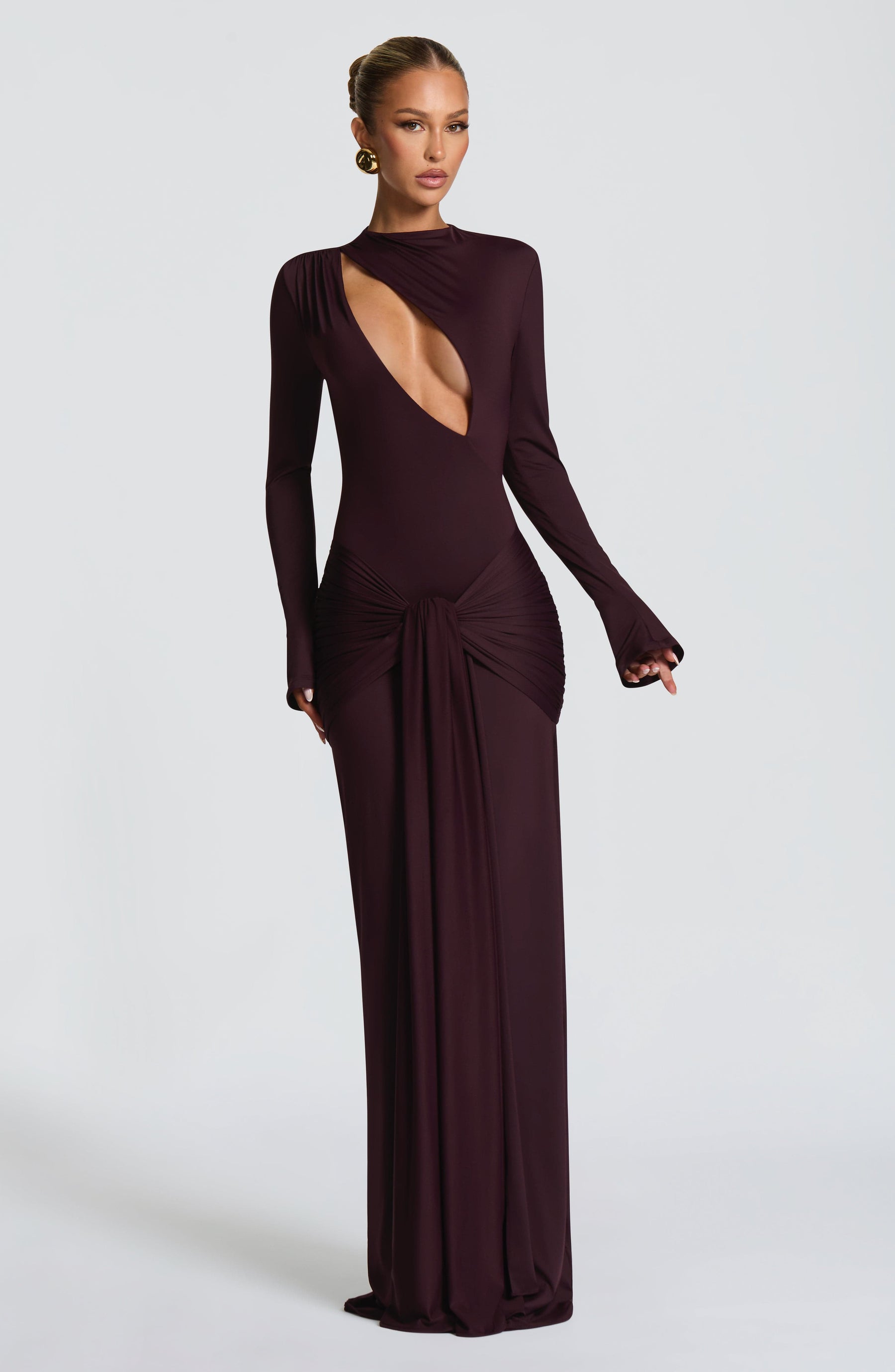 Tahnee Maxi Dress - Plum Ryvelle