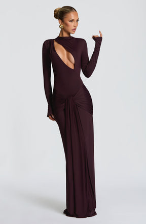 Tahnee Maxi Dress - Plum Ryvelle