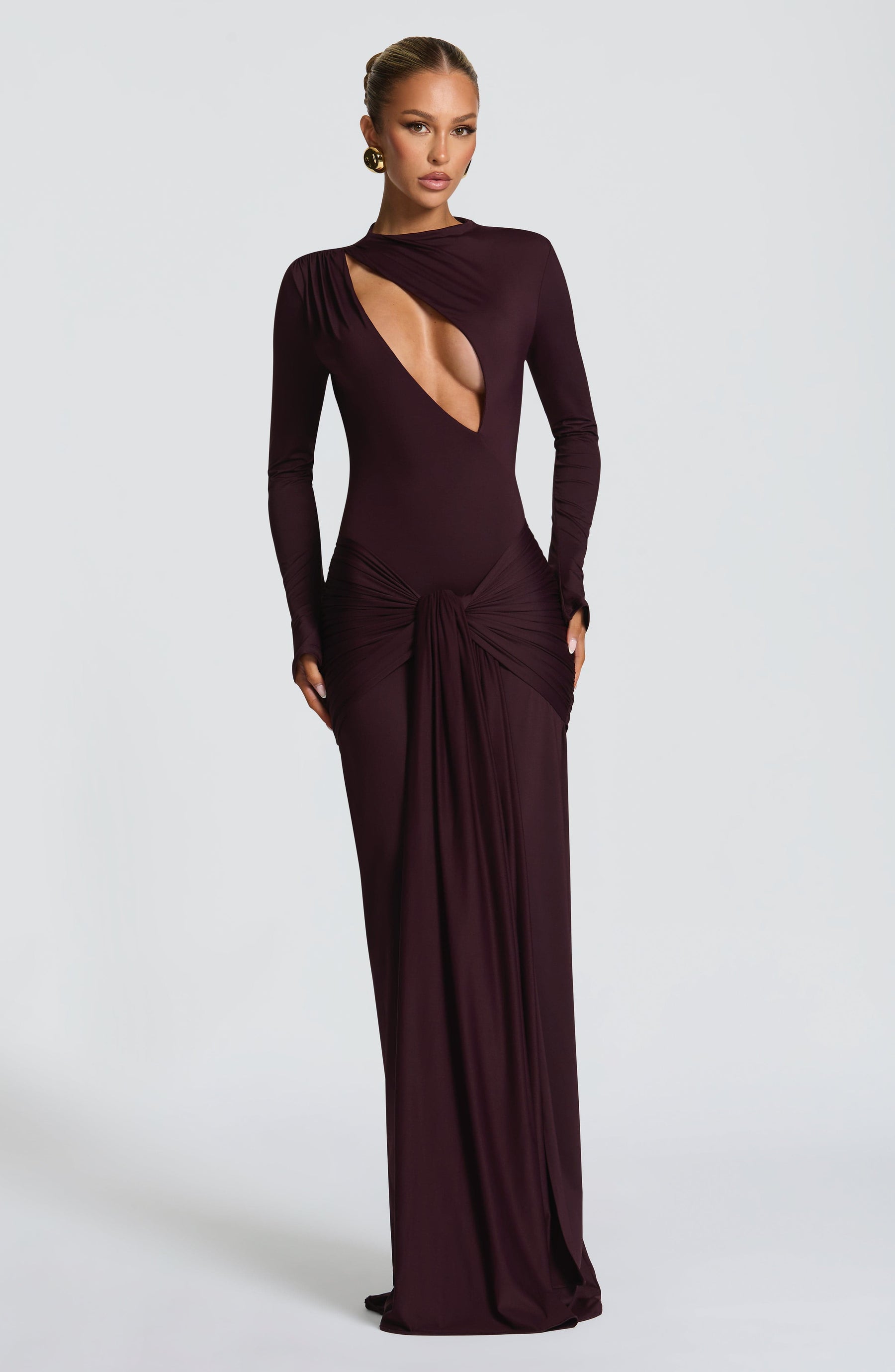 Tahnee Maxi Dress - Plum Ryvelle
