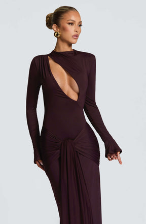 Tahnee Maxi Dress - Plum Ryvelle