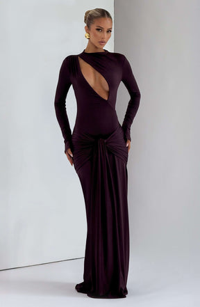 Tahnee Maxi Dress - Plum Ryvelle