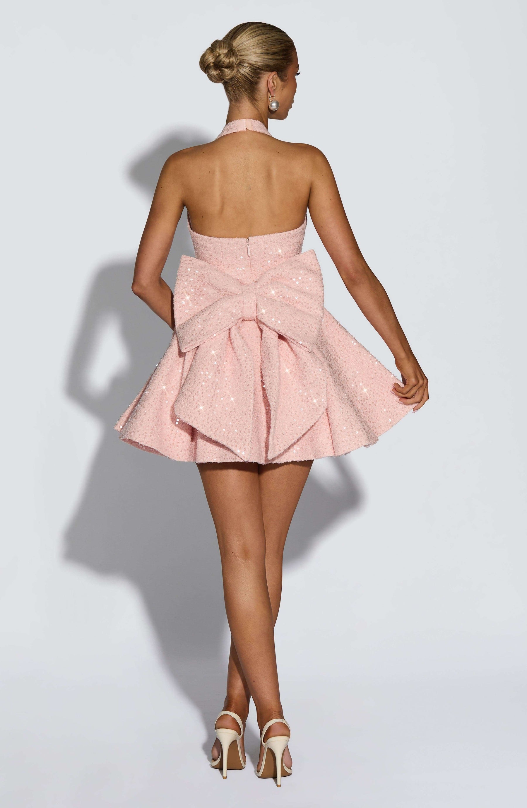 Talara Mini Dress - Blush Ryvelle