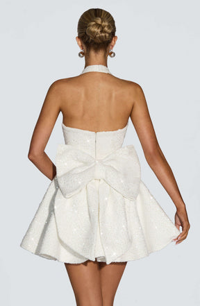 Talara Mini Dress - Ivory Ryvelle