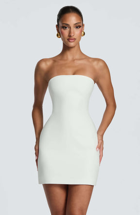 Tamsin Mini Dress - Ivory Ryvelle