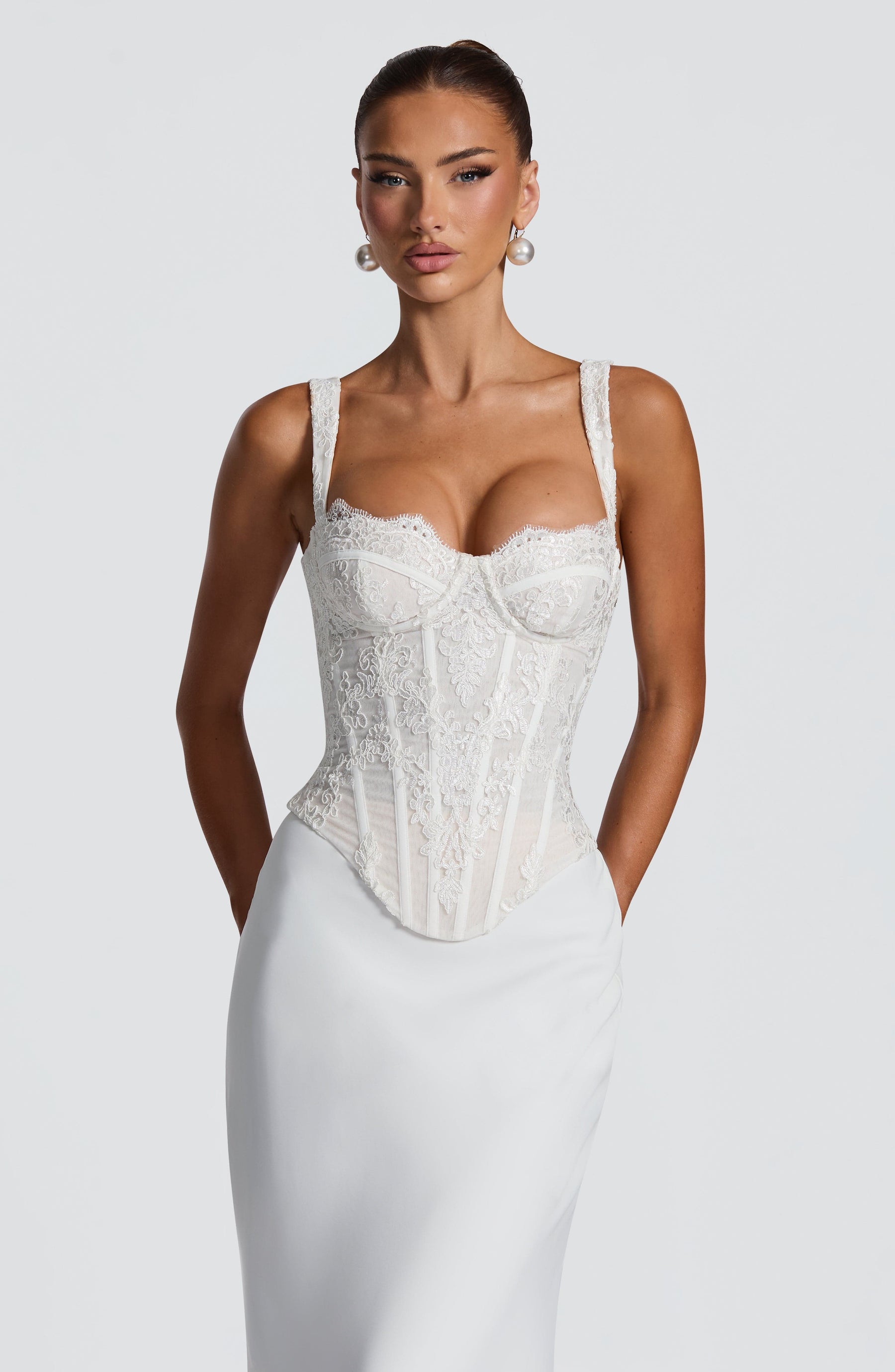 Tansy Corset - Ivory Ryvelle