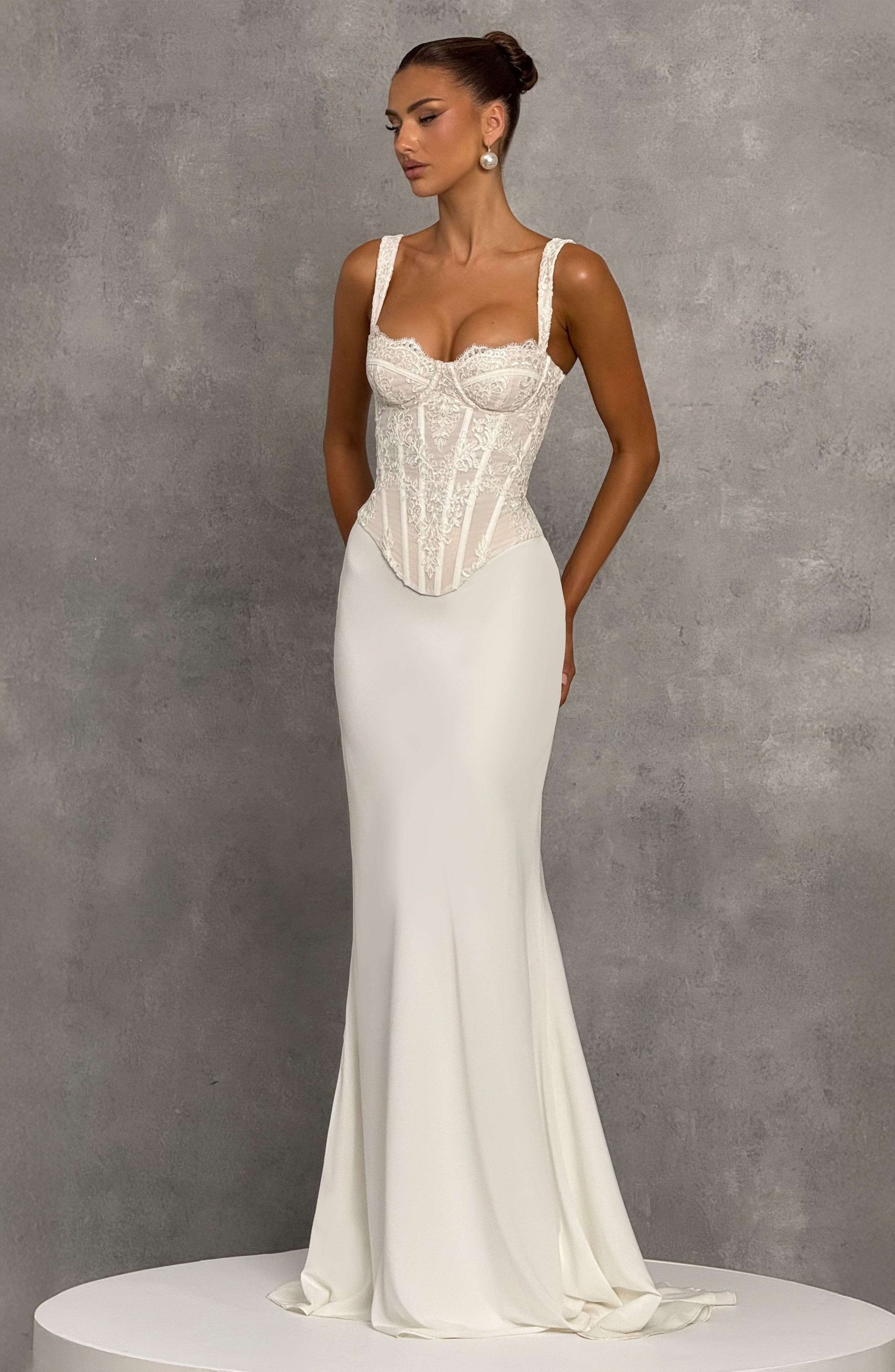 Tansy Corset - Ivory Ryvelle