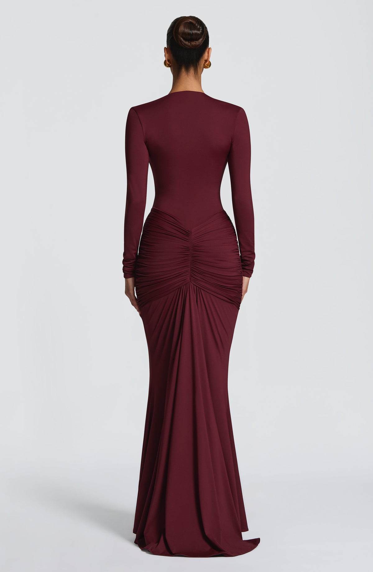 Tara Maxi Dress - Cherry Lacquer Ryvelle