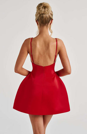 Tate Mini Dress - Red Ryvelle