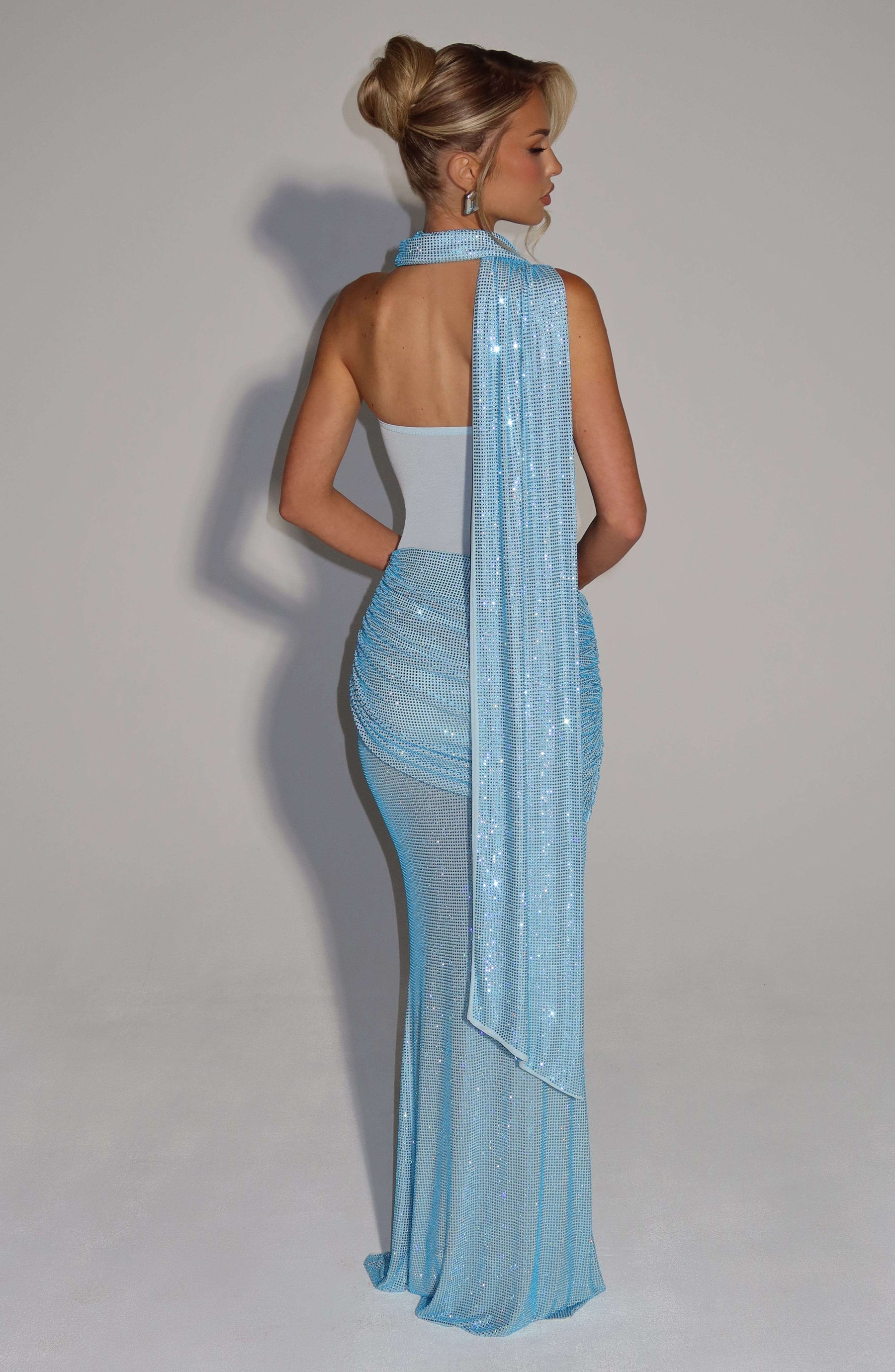 Tavia Scarf - Aqua Ryvelle