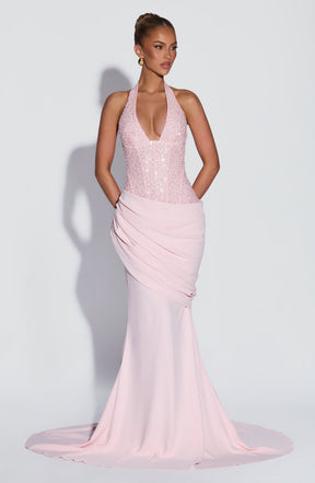 Taylor Gown - Blush Ryvelle