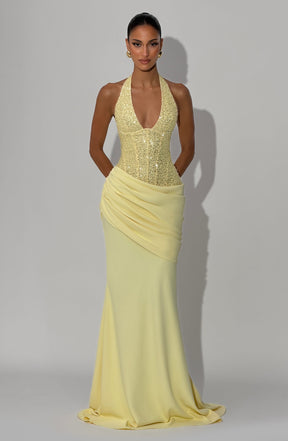 Taylor Gown - Lemon