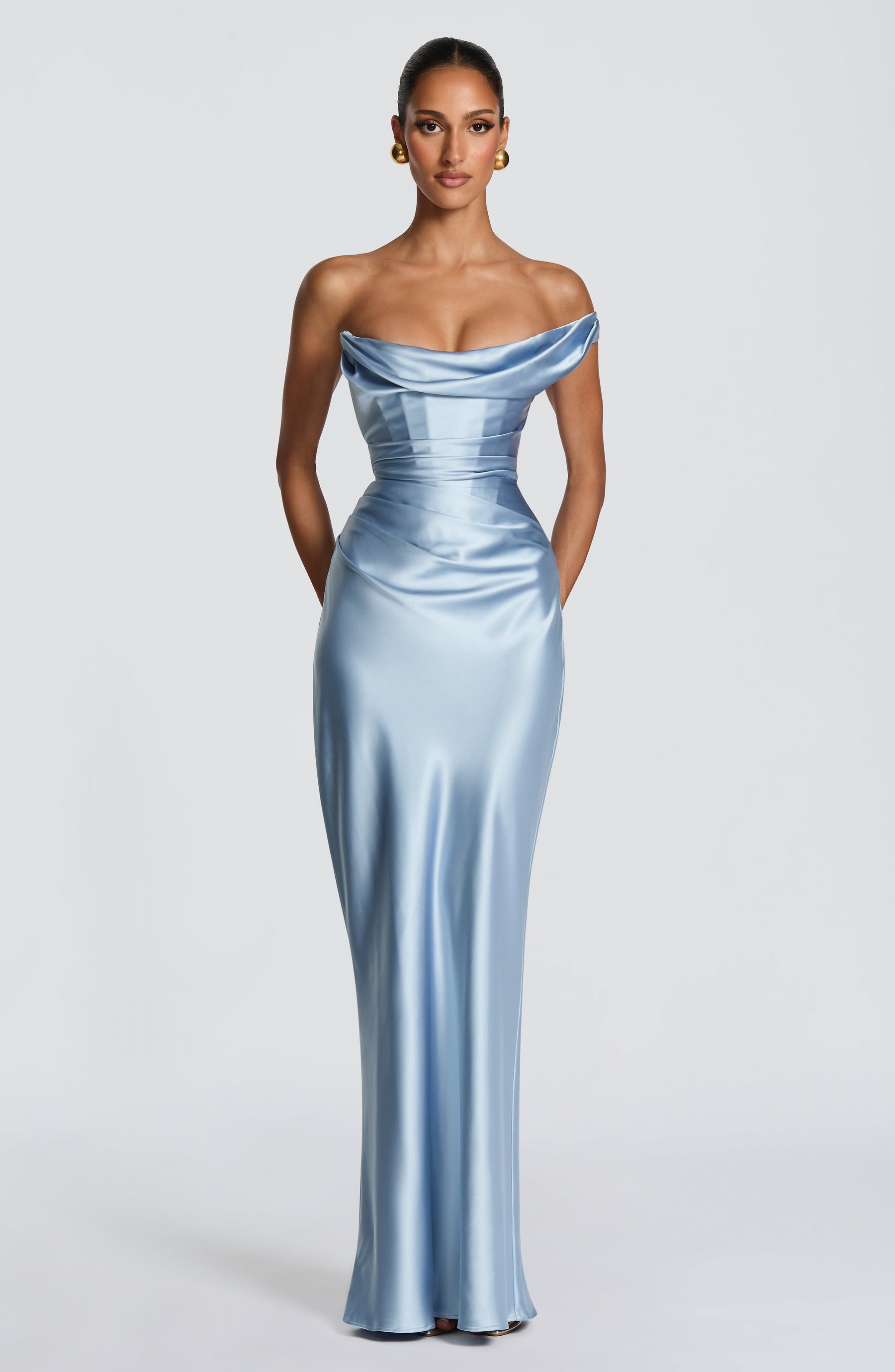 Thalassa Maxi Dress - Glacier Blue Ryvelle