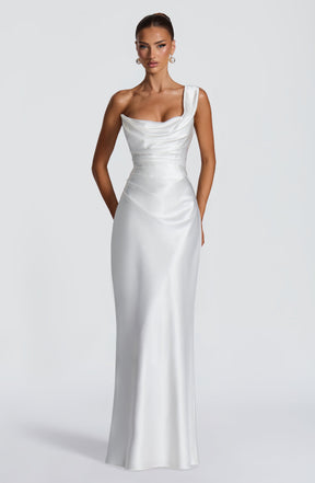 Thalassa Maxi Dress - Ivory Ryvelle