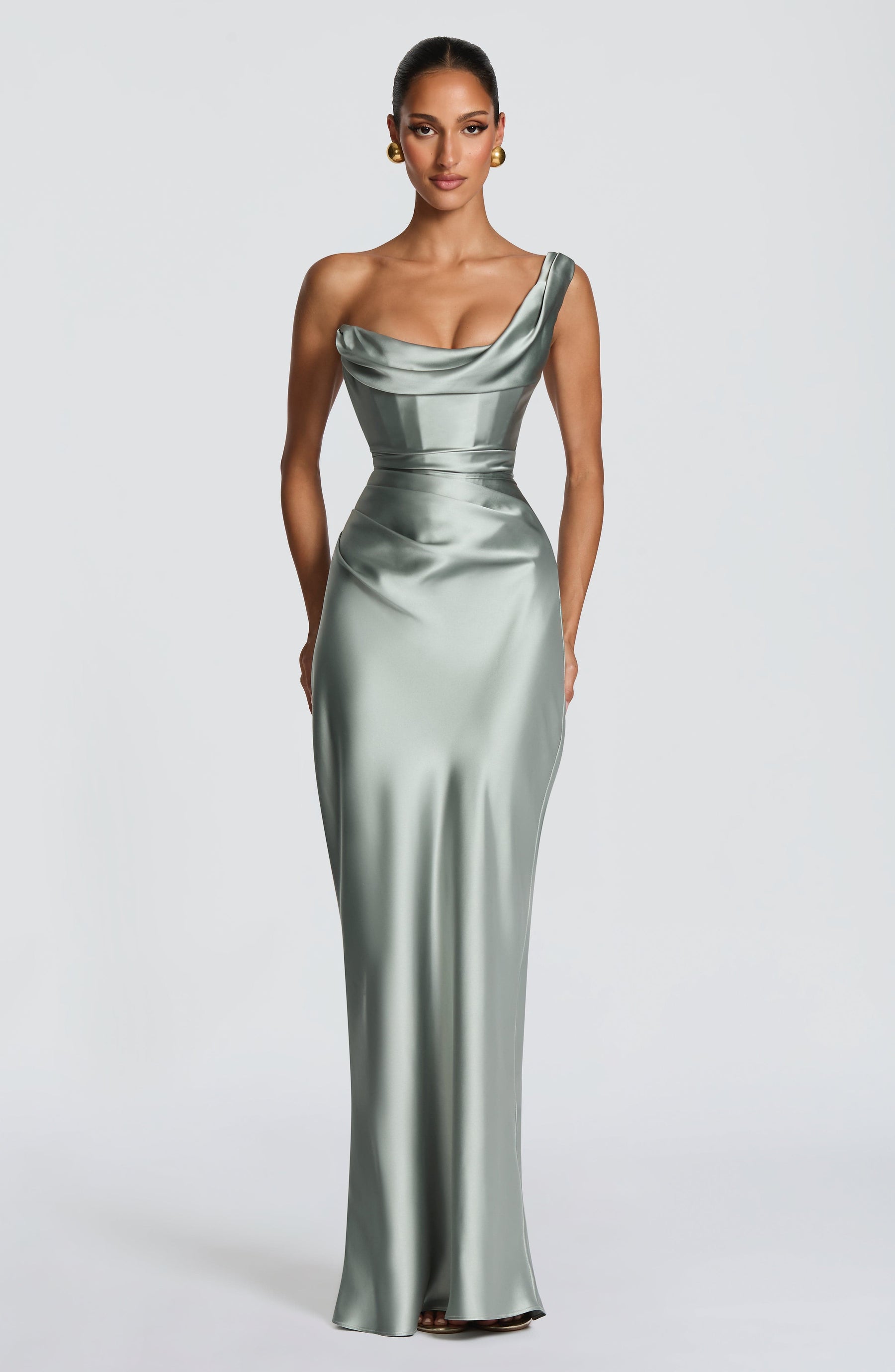 Robe longue Thalassa - Sauge