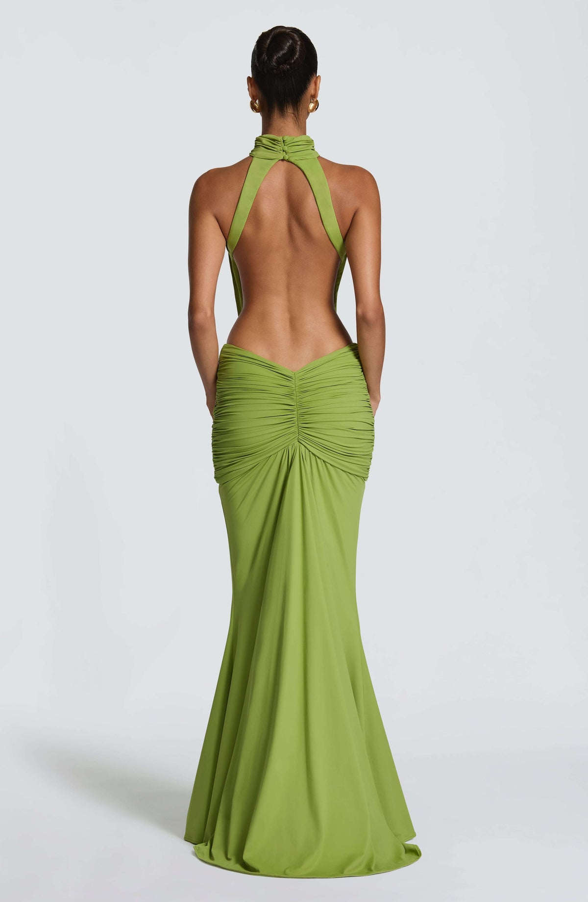Thekla Maxi Dress - Olive Ryvelle