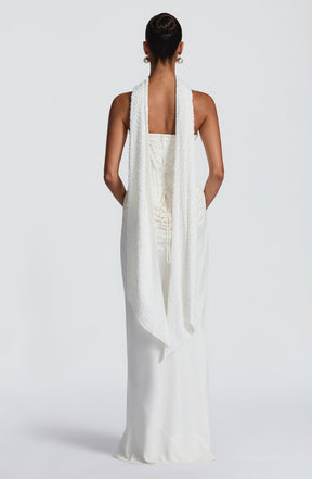 Tindra Maxi Dress - Ivory Ryvelle