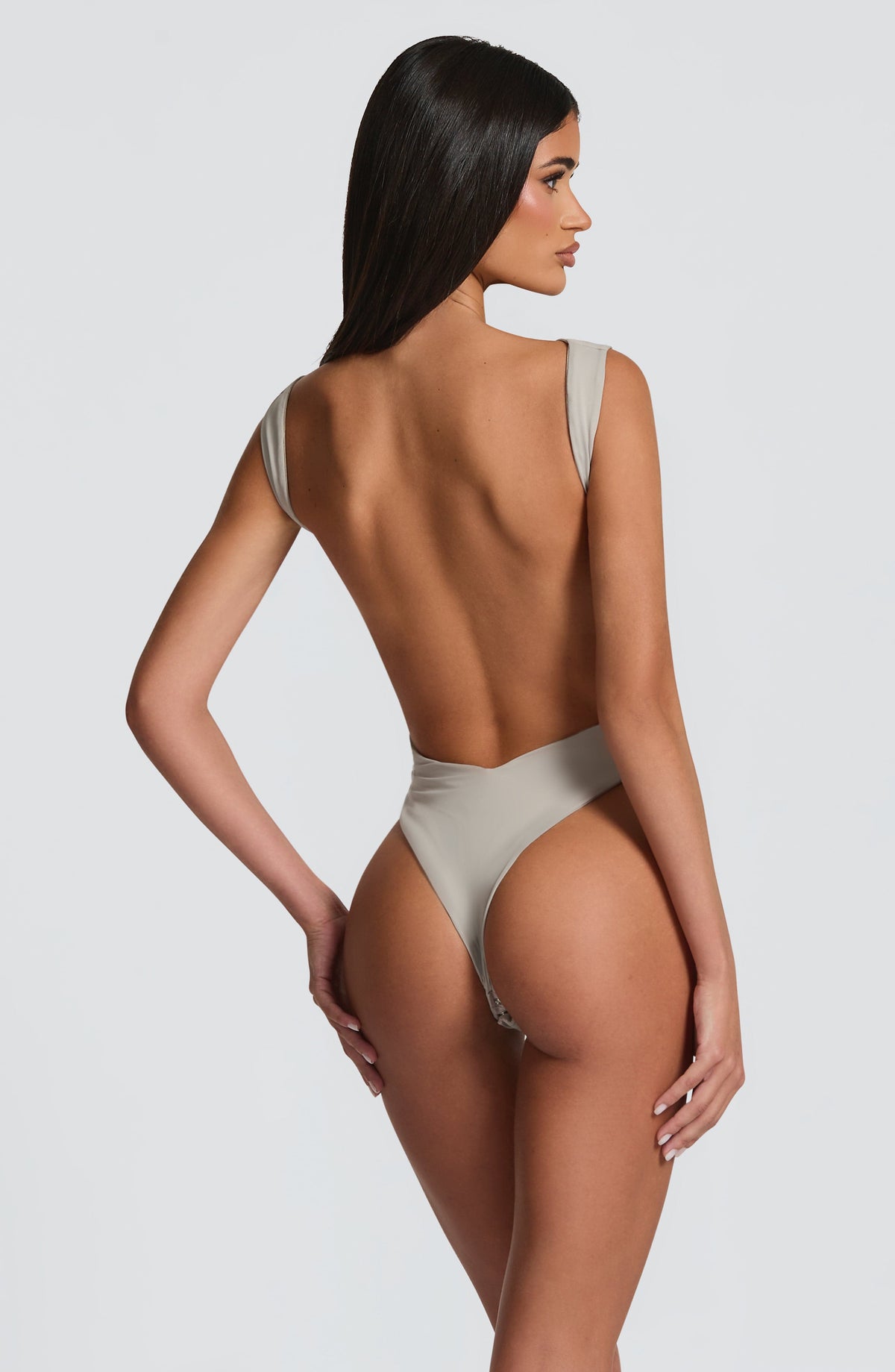 Tori Bodysuit – Hellgrau