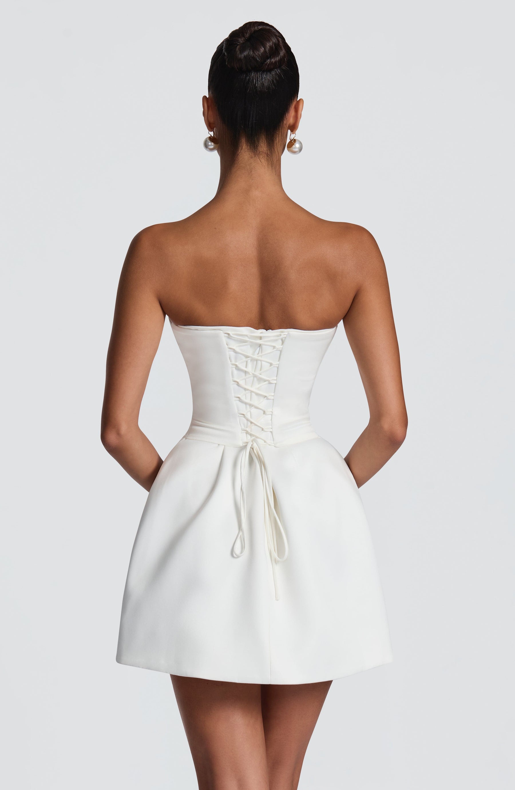 Torin Mini Dress - Ivory Ryvelle