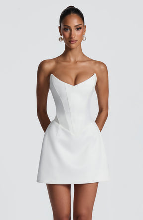 Torin Mini Dress - Ivory Ryvelle