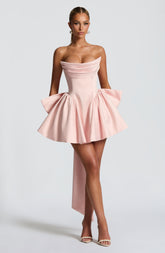 Trinity Mini Dress - Blush Ryvelle