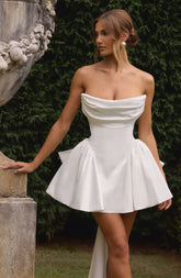 Trinity Mini Dress - Ivory Ryvelle