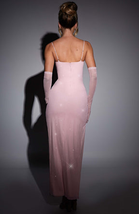 Trixie Maxi Dress - Pink Sparkle Ryvelle